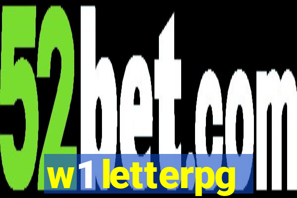 w1 letterpg